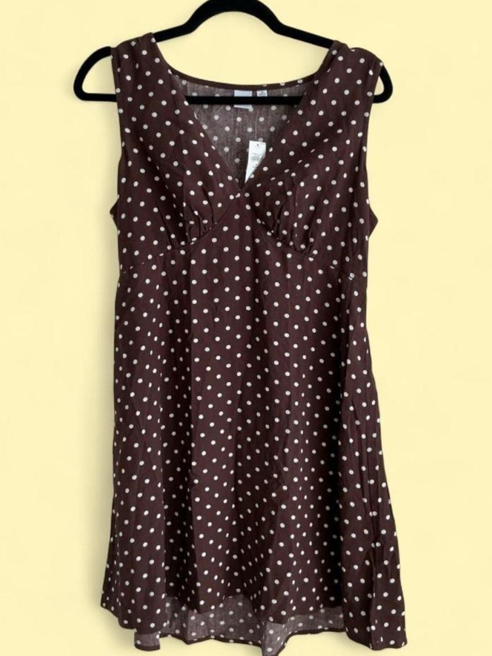 Polka Dot Brown gap dress NWT